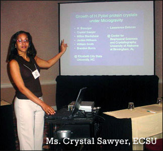 Crystal Sawyer, ECSU