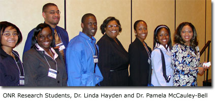 ECSU Group with Dr. McCauley-Bell