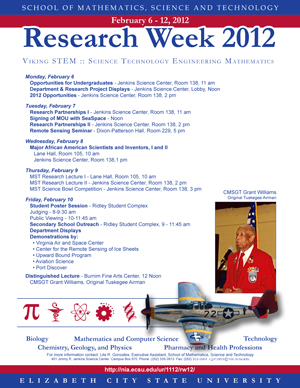 Research Week 2012 Flyer